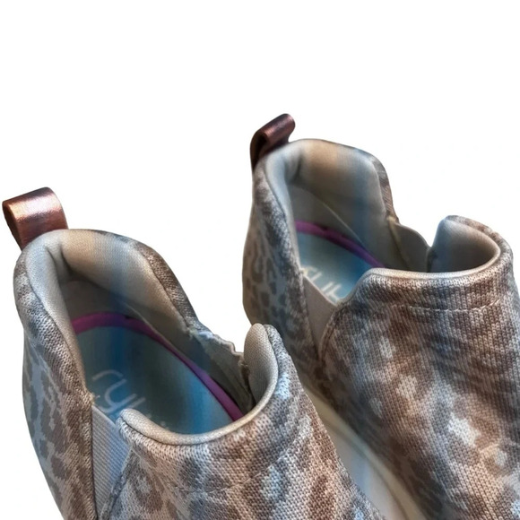 Ryka Vera Sneaker in Camel Brown Leopard Size 9 - Picture 7 of 12